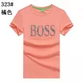 hugo boss t-shirt slim fit pas cher b323 orange